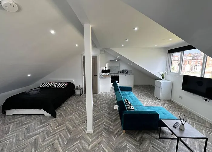 דירה New Penthouse Pad - 5 Mins From Leeds Centre לידס